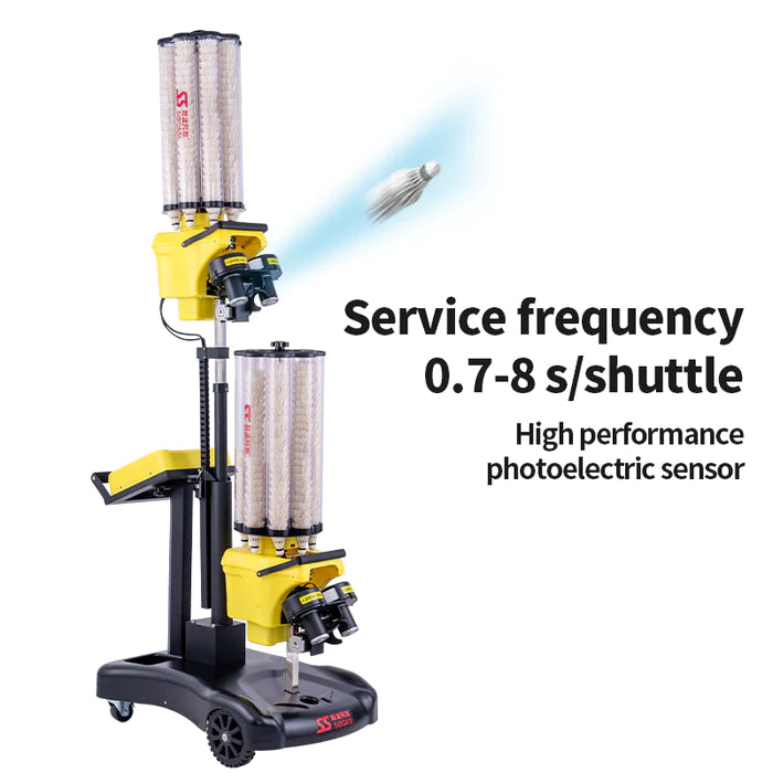 BADMINTON AUTOMATIC TRAINING MACHINE BADMINTON AUTOMATIC TRAINING MACHINE